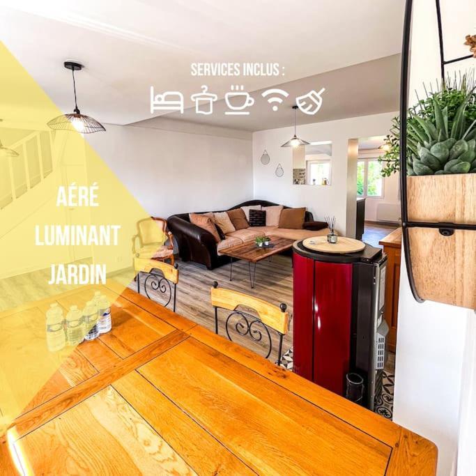 Le Convivial • Stationnement Facile • Paisible Vila Deols Exterior foto